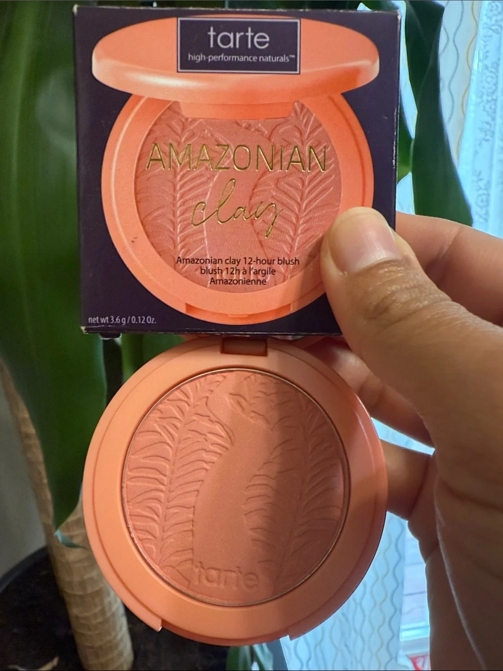 tarte Amazonian Clay Blush — coral peach
